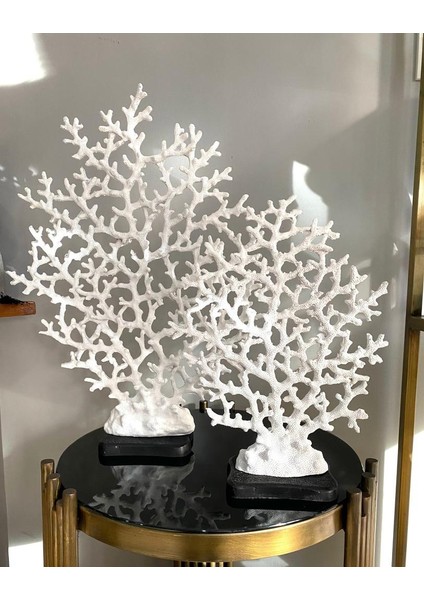 Dekoratif 2 Li Mercan Çok Dallı Hayat Ağacı Biblo fiyatları