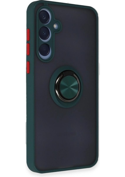 Samsung Galaxy A55 5g Kılıf Arkası Buz Tasarımlı ve Yüzüklü Kenarları Renkli Şık Montreal Yüzüklü Silikon Kapak fiyatları