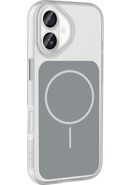 iPhone 17 Kılıf M-Safe Şarj Destekli Premium Sert Kılıf – Şık Metal Tuş Detaylı Ryc / Ikonik fiyatları