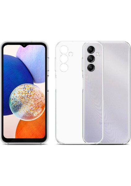 Samsung Galaxy A14 4g Kılıf Şeffaf Esnek Yapılı Premium Silikon Kapak Ryc/azun Şeffaf fiyatları