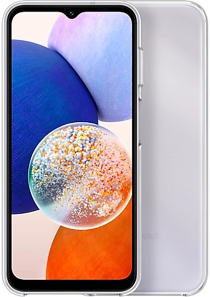 Samsung Galaxy A14 4g Kılıf Şeffaf Esnek Yapılı Premium Silikon Kapak Ryc/azun Şeffaf fırsatları