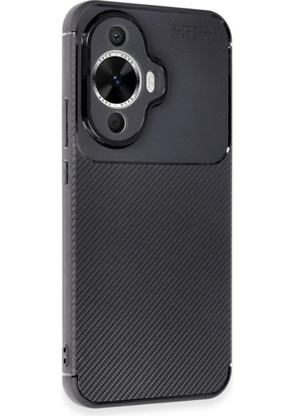 Huawei Nova 12S Kılıf Karbon Desenli Şık Darkon Premium Silikon Kapak fiyatları