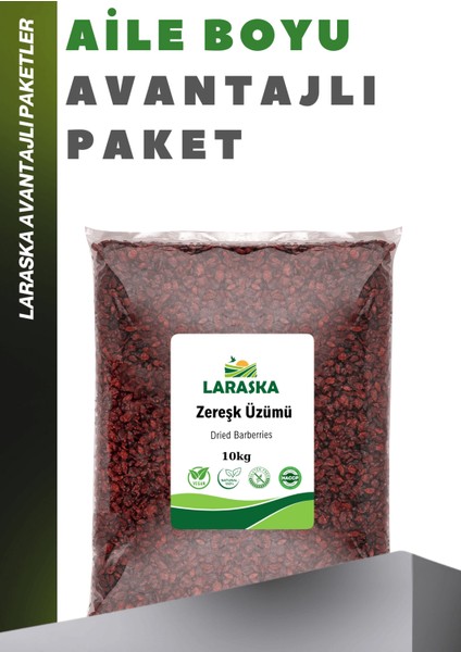 Kuru Zereşk (Barberries) 10 kg Yeni Mahsül Iran Üzümü Zereshk Avantajlı Paket