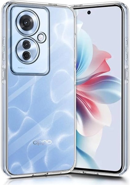 Oppo Reno 11F Kılıf Şeffaf Esnek Yapılı Premium Silikon Kapak Ryc/azun Şeffaf fiyatları
