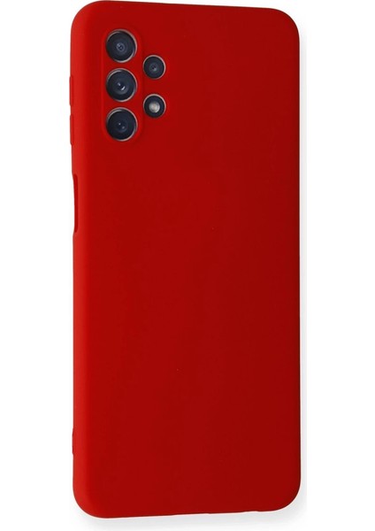 Samsung Galaxy A52 Kılıf Nano Içi Kadife Silikon - Kırmızı fiyatları