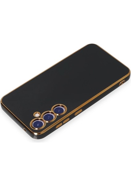 Samsung Galaxy S23 Fe Kılıf Volet Silikon - Siyah modelleri