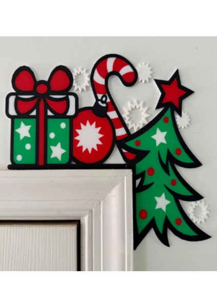 Yılbaşı Temalı Noel Gnome Raf Süsü