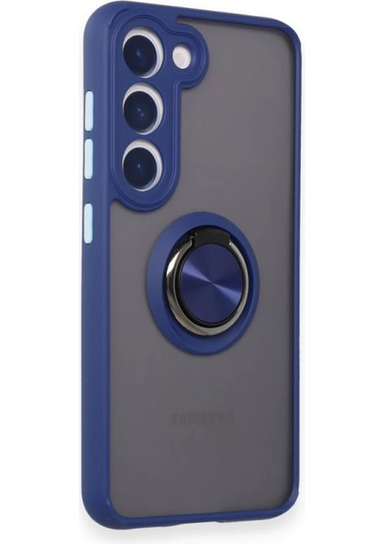 Samsung Galaxy S24 Fe Kılıf Arkası Buz Tasarımlı ve Yüzüklü Kenarları Renkli Şık Montreal Yüzüklü Silikon Kapak fiyatları