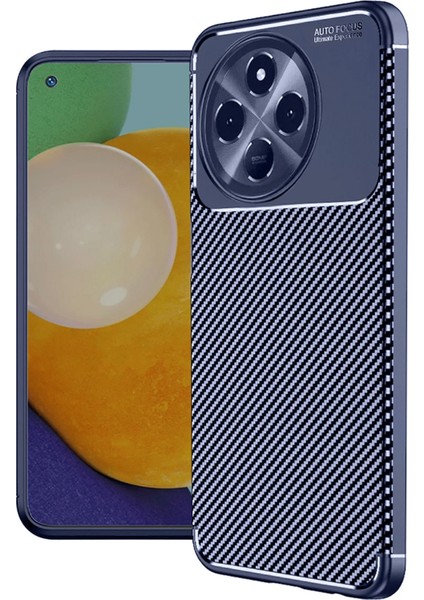 Tecno Spark 30 Pro Kılıf Esnek Karbon Desenli Şık Premium Silikon Kapak Ryc/a.f.karbon