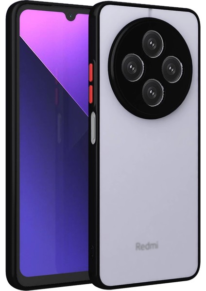 Xiaomi Redmi 14C Kılıf Montreal Silikon Kapak - Siyah