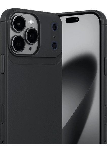 iPhone 17 Pro Max Kılıf Esnek Karbon Desenli Şık Premium Silikon Kapak Ryc/a.f.karbon fiyatları