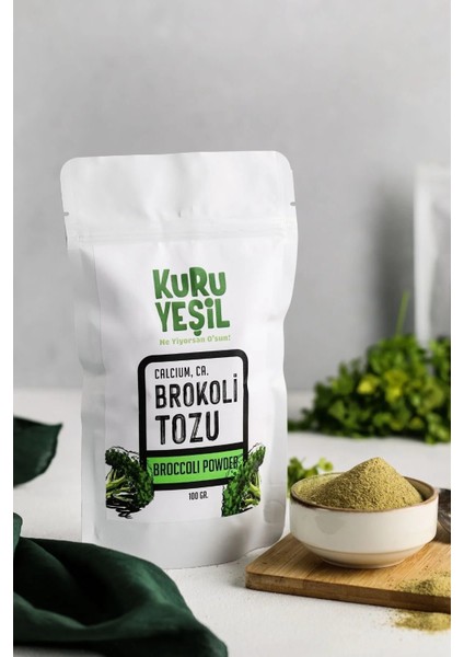 Sarımsak Tozu - Brokoli Tozu - Garlic Powder - Broccoli Powder - Vegetables Powder - 200 gr modelleri