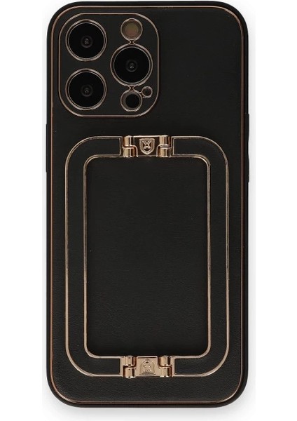 Iphone 14 Pro Kılıf Coco Elit Kapak - Siyah