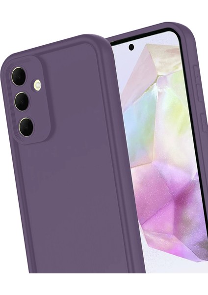 Samsung Galaxy A17 5g Kılıf Kenarları Yükseltili ve Yumuşak Dokulu Silikon Kapak Ryc/viera modelleri