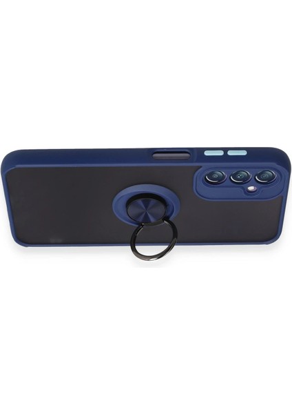 Samsung Galaxy A14 4g Kılıf Yüzüklü ve Stant Özellikli Şık Premium Silikon Kapak Ryc/montreal Yüzüklü modelleri