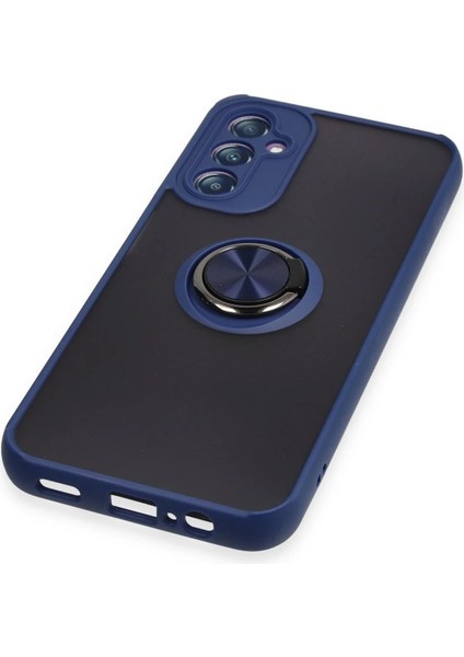 Samsung Galaxy A14 4g Kılıf Yüzüklü ve Stant Özellikli Şık Premium Silikon Kapak Ryc/montreal Yüzüklü indirimleri