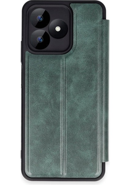 Realme Note 50 4g Kılıf Cüzdan Özellikli Içi Süet Kaplamalı Foldiva Premium Pu Deri Kapak