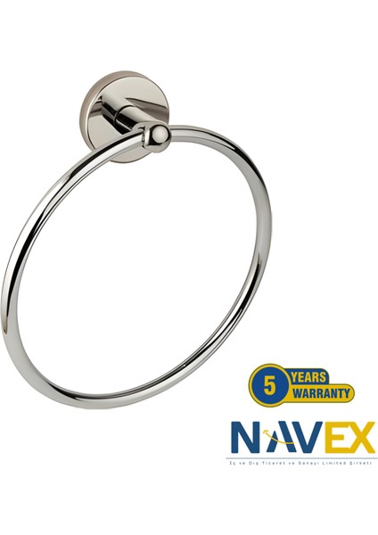 Krom Yuvarlak Havluluk 5 Yıl Garantili fiyatları