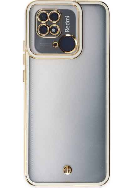 Xiaomi Redmi 10C Kılıf Liva Lens Silikon - Beyaz fiyatları