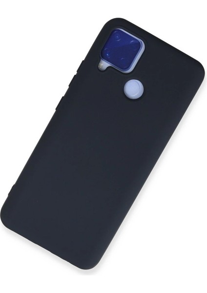 Realme C15 Kılıf Nano Içi Kadife Silikon - Lacivert fiyatları