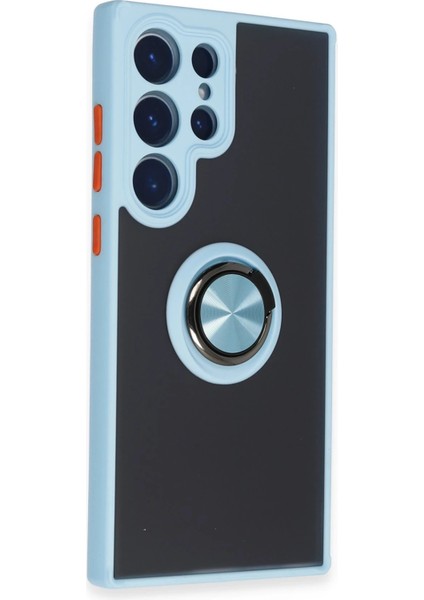 Samsung Galaxy S23 Ultra Kılıf Yüzüklü ve Stant Özellikli Şık Premium Silikon Kapak Ryc/montreal Yüzüklü fiyatları