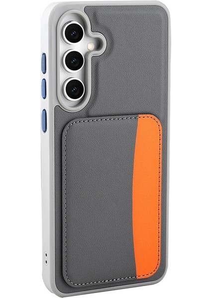 Samsung Galaxy S25 Fe Uyumlu Kartlıklı Kılıf X-Kart Silikon Kapak