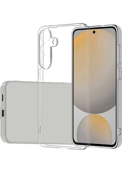 Samsung Galaxy S25 Fe Uyumlu Kılıf Pürüzsüz Süper Silikon Kapak