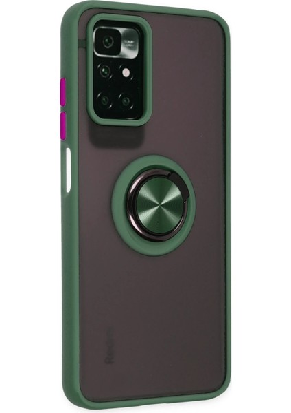 Redmi 10 2022 Kılıf Yüzüklü ve Stant Özellikli Şık Premium Silikon Kapak Ryc/montreal Yüzüklü fiyatları