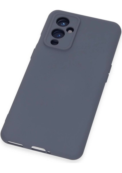 One Plus 9 Kılıf Nano Içi Kadife Silikon - Gri fırsatları