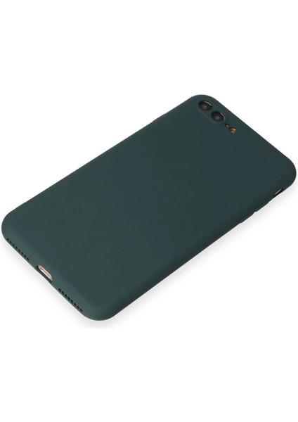Iphone 7 Plus Kılıf First Silikon - Koyu Yeşil fırsatları