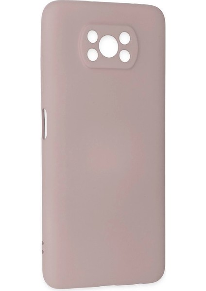 Xiaomi Pocophone X3 Kılıf Nano Içi Kadife Silikon - Pudra fiyatları