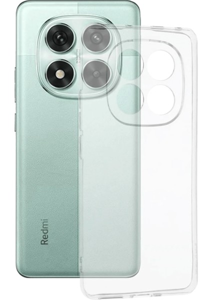 Redmi Note 14 Pro 5g Kılıf Şeffaf Esnek Yapılı Premium Silikon Kapak Ryc/azun Şeffaf modelleri