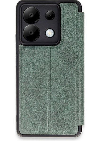 Redmi Note 13 Pro 5g Kılıf Cüzdan Özellikli Içi Süet Kaplamalı Foldiva Premium Pu Deri Kapak