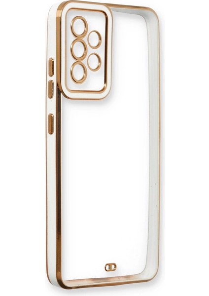 Samsung Galaxy A73 5g Kılıf Liva Lens Silikon - Beyaz modelleri