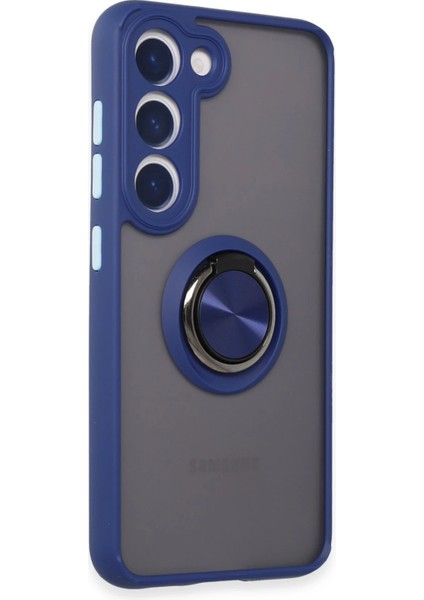 Samsung Galaxy S23 Kılıf Yüzüklü ve Stant Özellikli Şık Premium Silikon Kapak Ryc/montreal Yüzüklü fiyatları