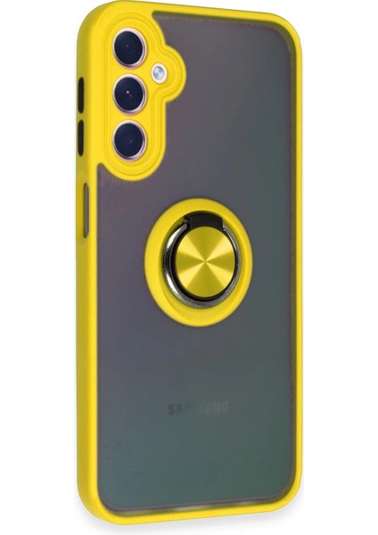 Samsung Galaxy A24 4g Kılıf Yüzüklü ve Stant Özellikli Şık Premium Silikon Kapak Ryc/montreal Yüzüklü fiyatları