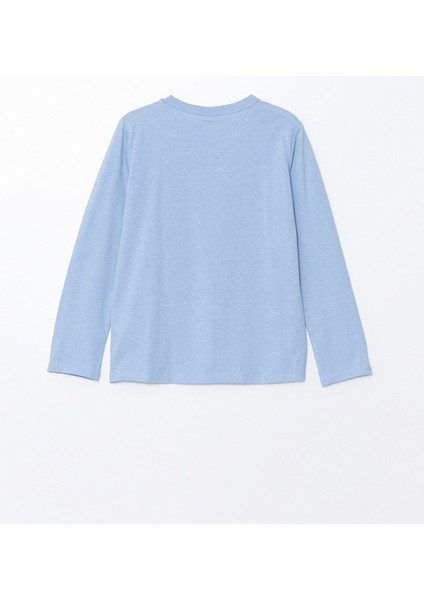 Yeni Sezon Bisiklet Yaka Baskılı Uzun Kollu Erkek Çocuk Tişört indirimleri