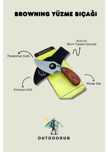 Yüzme Kamp Bıçağı