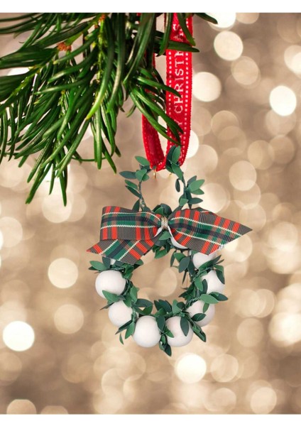 Renkli Yılbaşı Ağaç Süsü ve Noel Çelengi, Yeni Yıl Dekorasyonu Için Mükemmel Seçim fiyatları