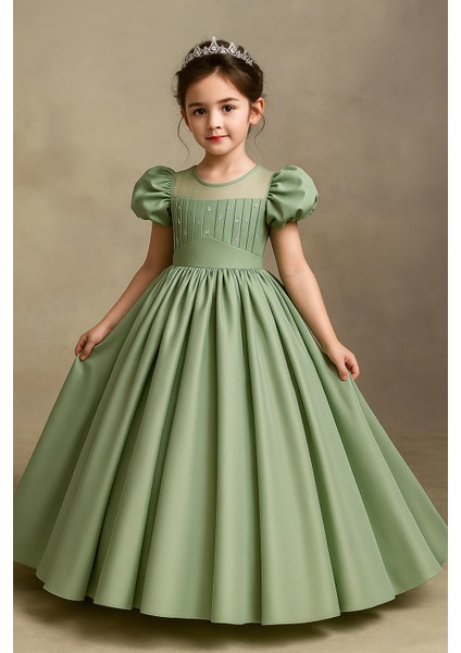 Kız Çocuk Prenses Abiye Elbise – Özel Gün ve Parti Kıyafeti