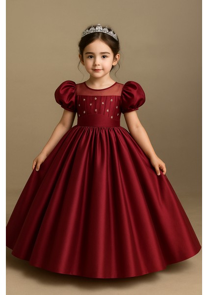 Kız Çocuk Prenses Abiye Elbise – Özel Gün ve Parti Kıyafeti