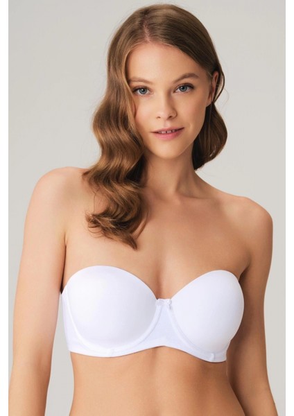 - Balenli Desteksiz Dolgusuz Askısız Straplez Yumuşak Süngerli Günlük Klasik T-Shirt Sütyeni modelleri