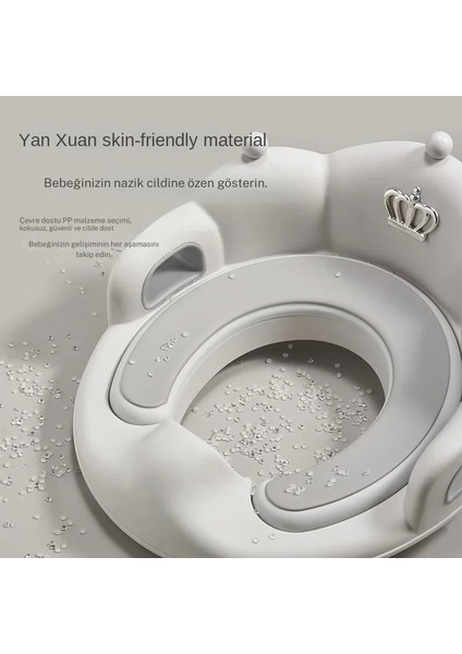 Çocuklar Için Tuvalet Eğitim Klozet Kapağı Kaymaz Tasarım Rahat Oturumlu Seyahat Dostu Hijyenik fırsatları