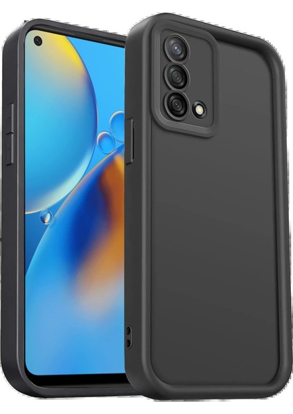 Newface Oppo A74 4g Kılıf Viera Silikon - Siyah