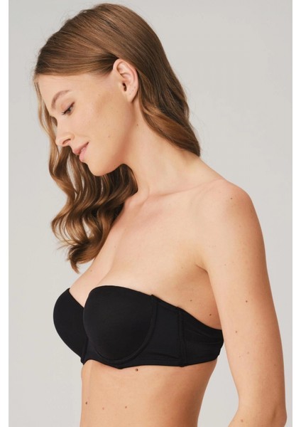 - Balenli Destekli Dolgulu Askısız Straplez Günlük Klasik T-Shirt Sütyeni fiyatları