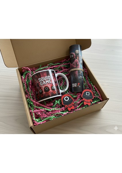 Squid Game Hediye Seti|suqid Game Hayranları Için Kişileştirilebilir Set