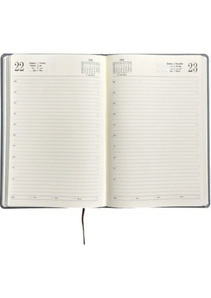 2026 Yılı Ajanda 17*24 Siyah Deri Kapakgünlük Cepli fiyatları