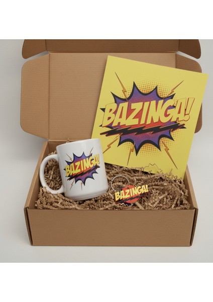 Bazınga Hediye Seti|tbbt Hayranları Için Kişileştirilebilir Set
