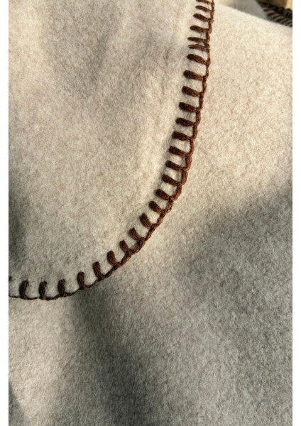 Ultra Soft Çoban Dikişli Polar Tv / Koltuk Battaniyesi 120X160CM fiyatları