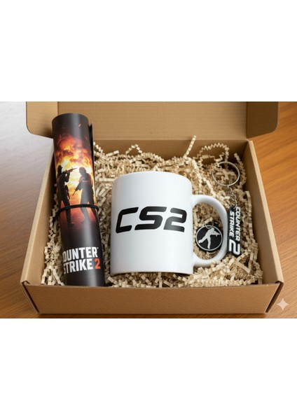 Cs Go Hediye Seti|counter Hayranları Için Kişileştirilebilir Set